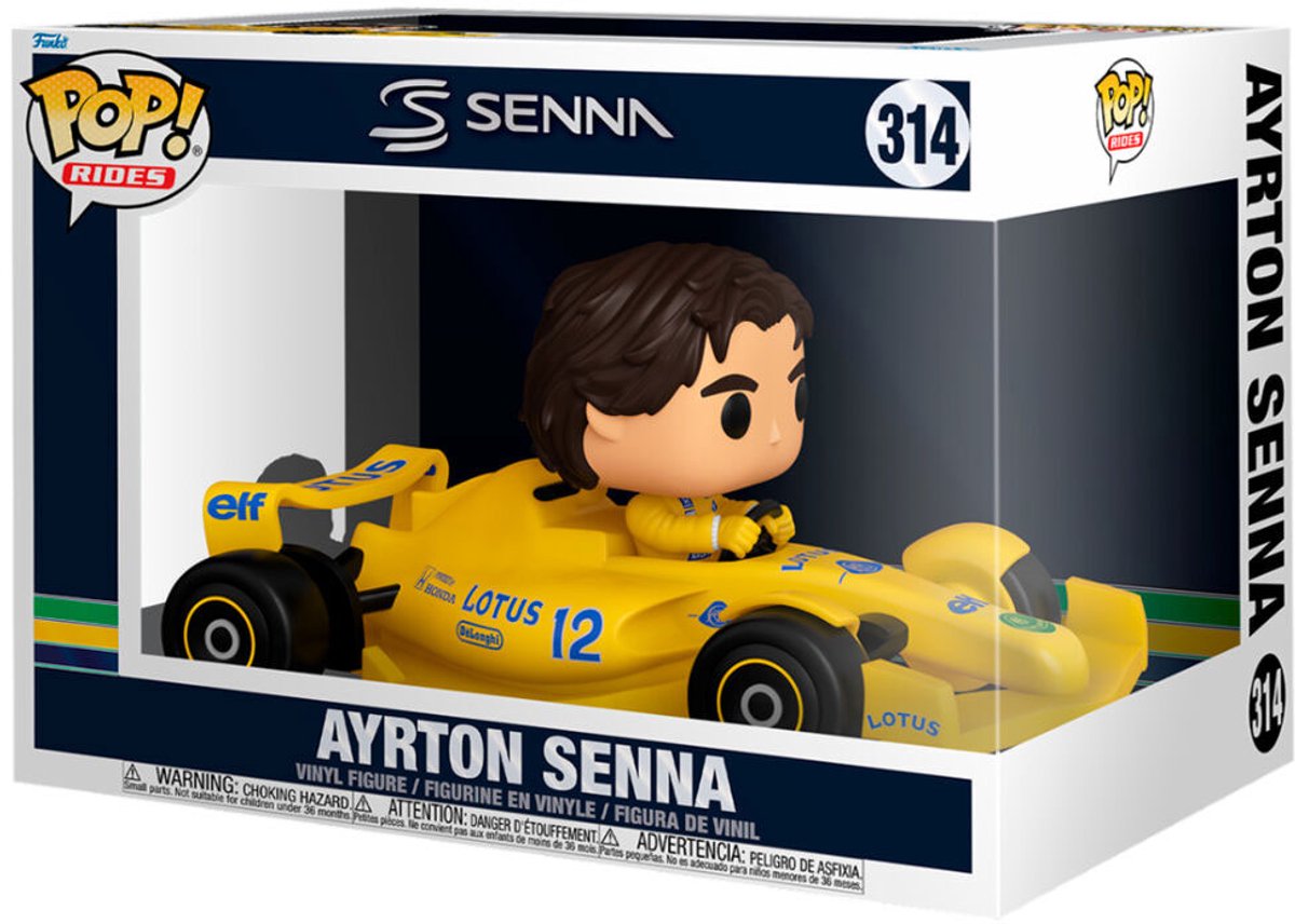 Funko pop rides: senna - ayrton senna pop
