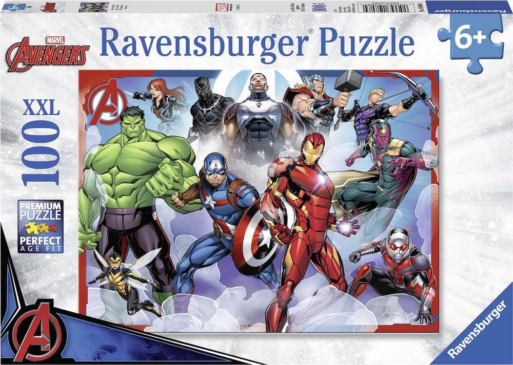Ravensburger puzzel the avengers - legpuzzel - 100 stukjes