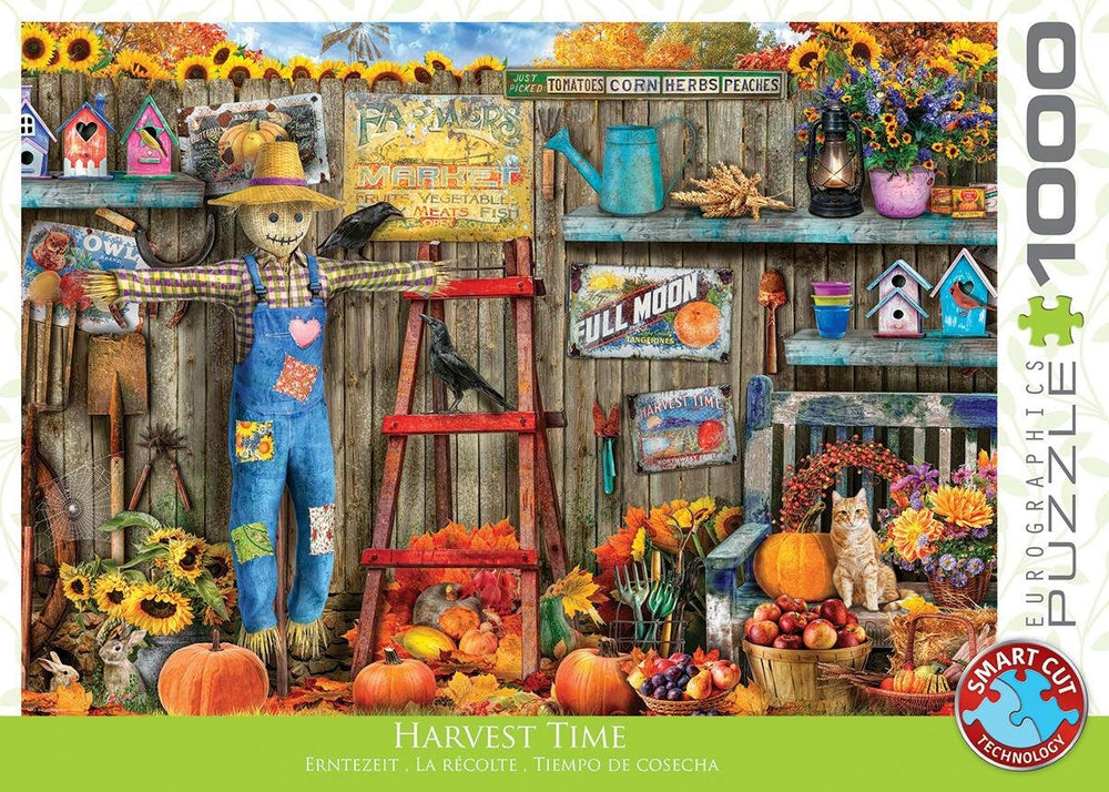 Eurographics - oogsttijd [harvest time] - 1000 stukjes 68×48cm (b×h) - legpuzzel
