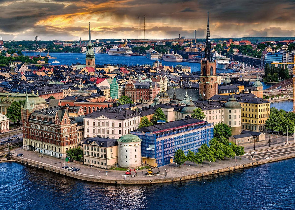Ravensburger puzzel stockholm - 1000 stukjes legpuzzel.