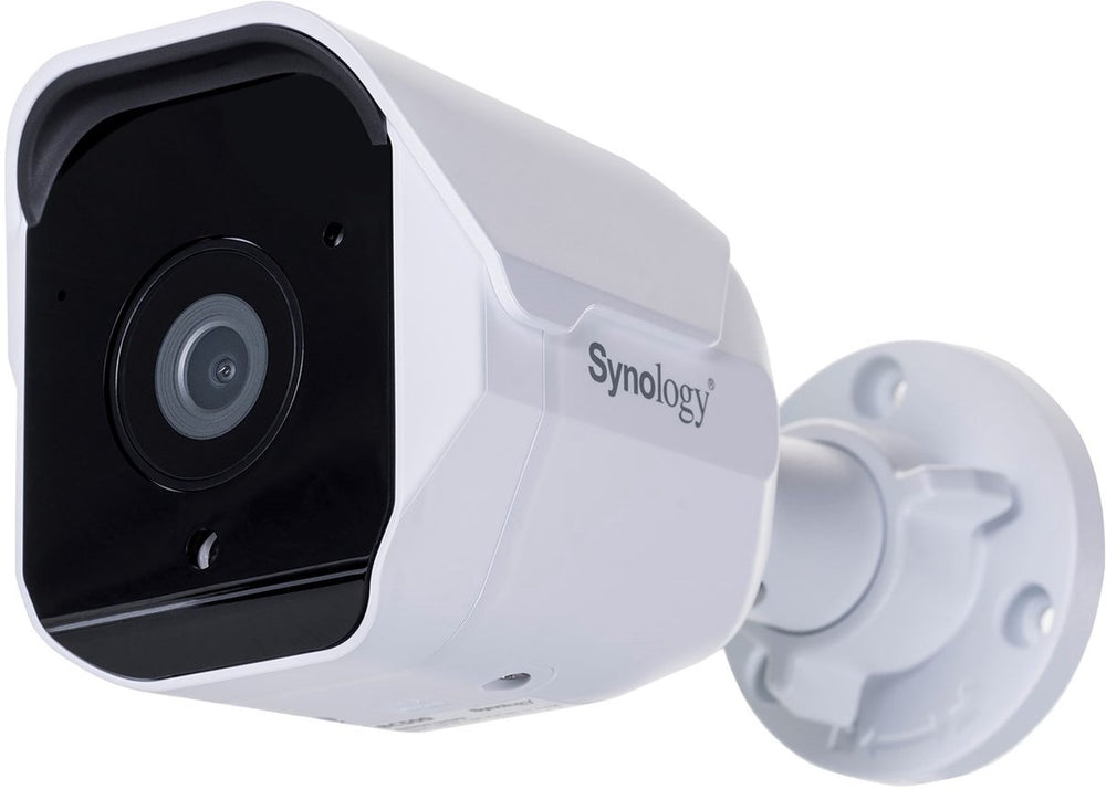 Synology bc500 - netwerkbewakingscamera - vochtbestendig - kleur (dag en nacht) - 5 mp - 2880 x 1620 - gemotoriseerd - audio - dc 12 v poe 802.3af