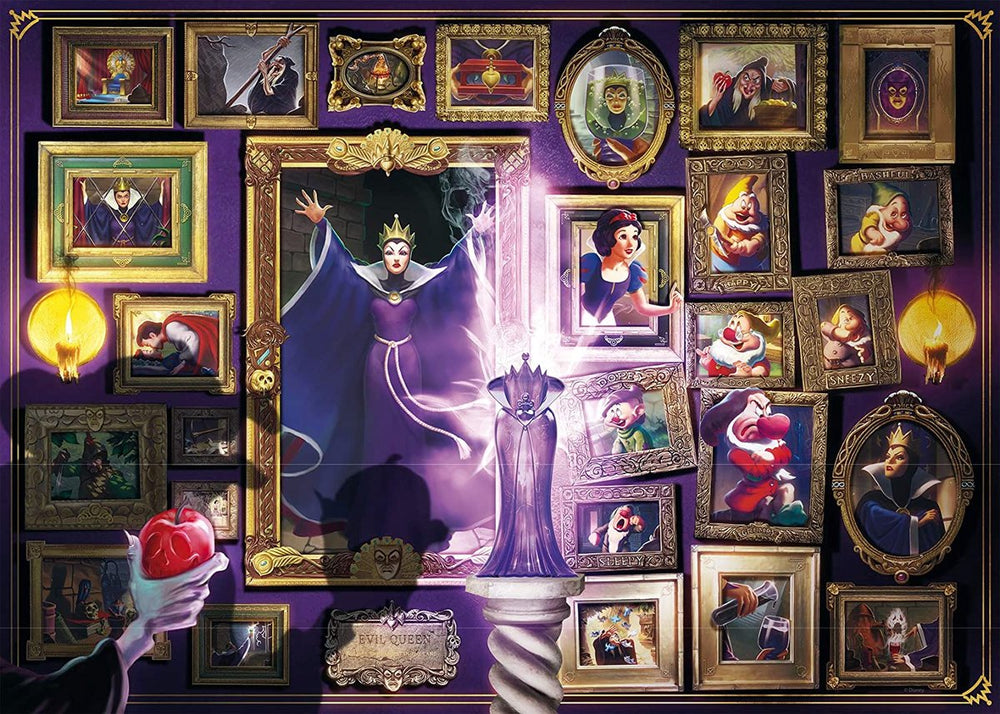 Ravensburger puzzel the evil queen - disney villainous collection - 1000 stukjes.