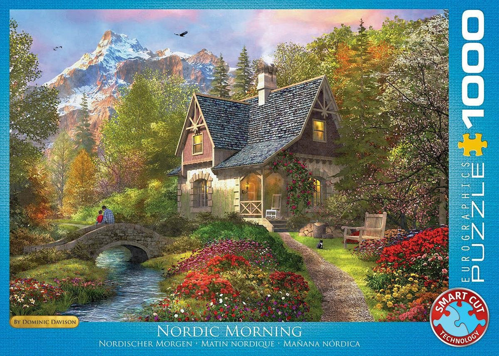 Eurographics - noorse ochtend [nordic morning] - dominic davison - 1000 stukjes 68×48cm (b×h) - legpuzzel