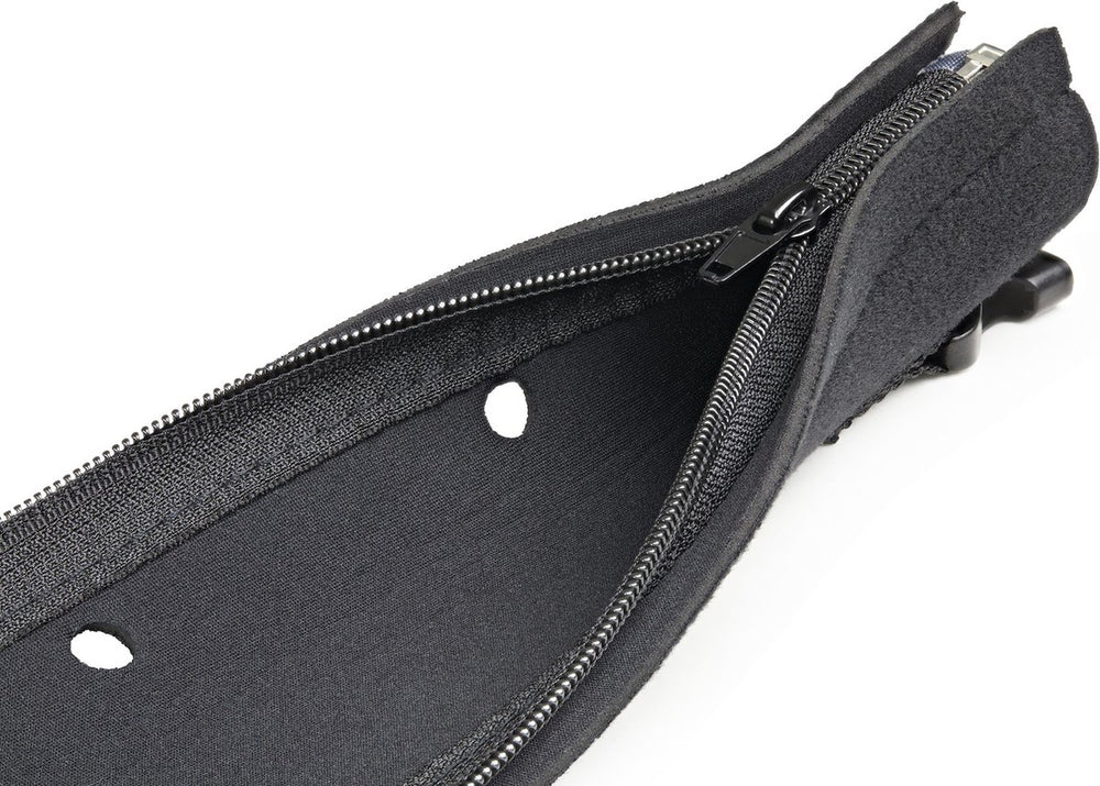 Startech .com 1m kabelmantel uit neopreen rubber met rits en gesp 3cm diameter computer stroom netwerk av kabelmanager flexibele kabelslang kabelsok kabelkous zwart