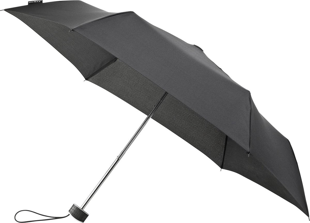parapluie ouverture manuelle 90 cm polyester noir