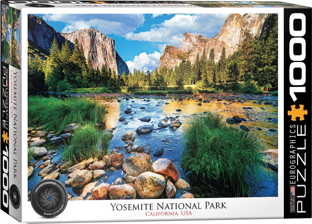 Eurographics - yosemite national park [yosemite national park] - 1000 stukjes 68×48cm (b×h) - legpuzzel