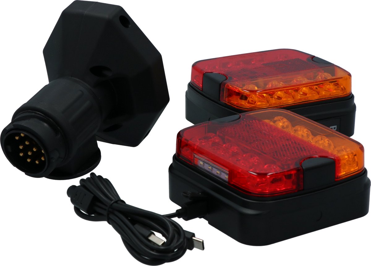 Carpoint bluetooth led achterlichten magneet 13-polig