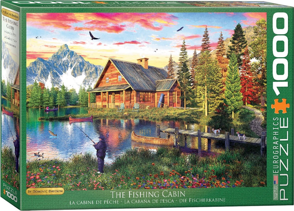 Eurographics - de vissershut [the fishing cabin] - dominic davison - 1000 stukjes 68×48cm (b×h) - legpuzzel