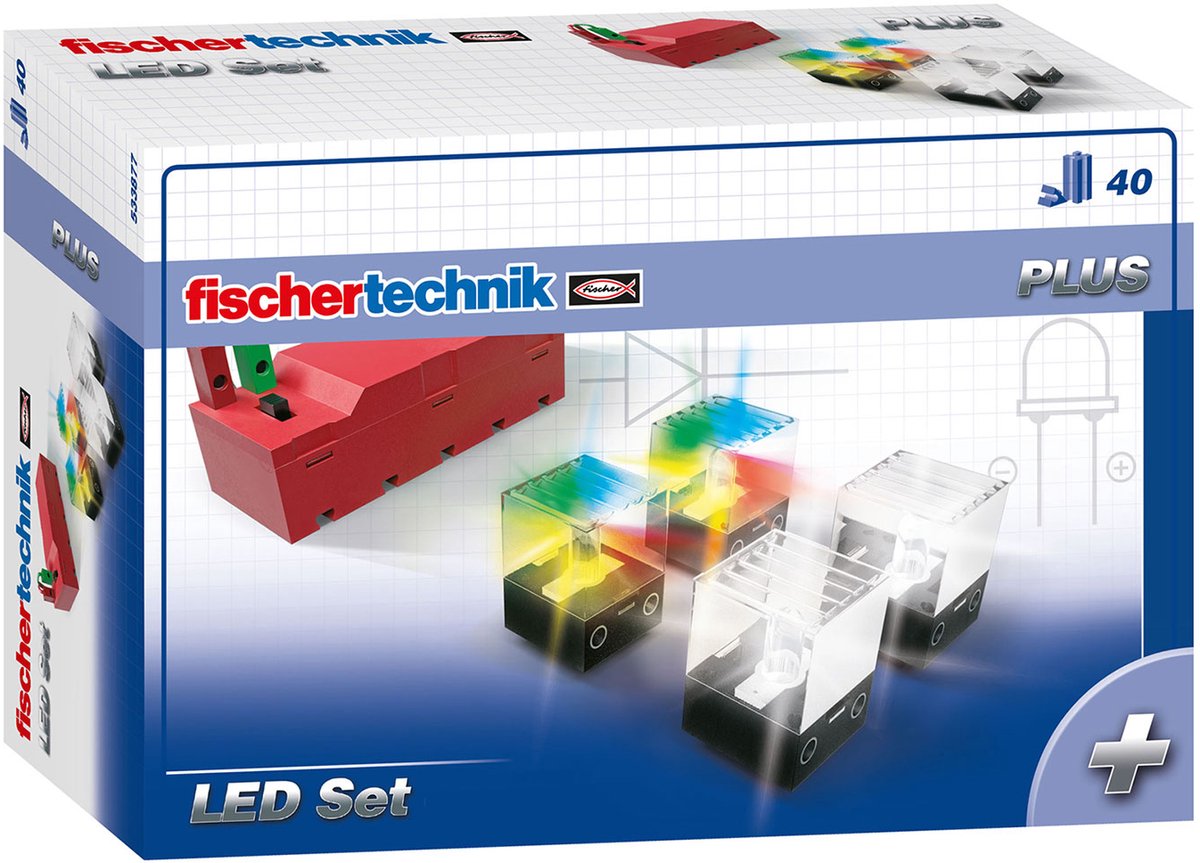 Fischertechnik Plus - LED Set, 40 pcs.