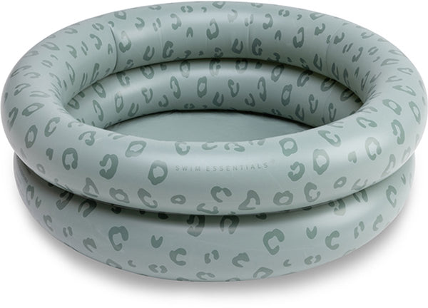 Swim essentials - zwembad - ø60 cm - groen - luipaardprint - baby