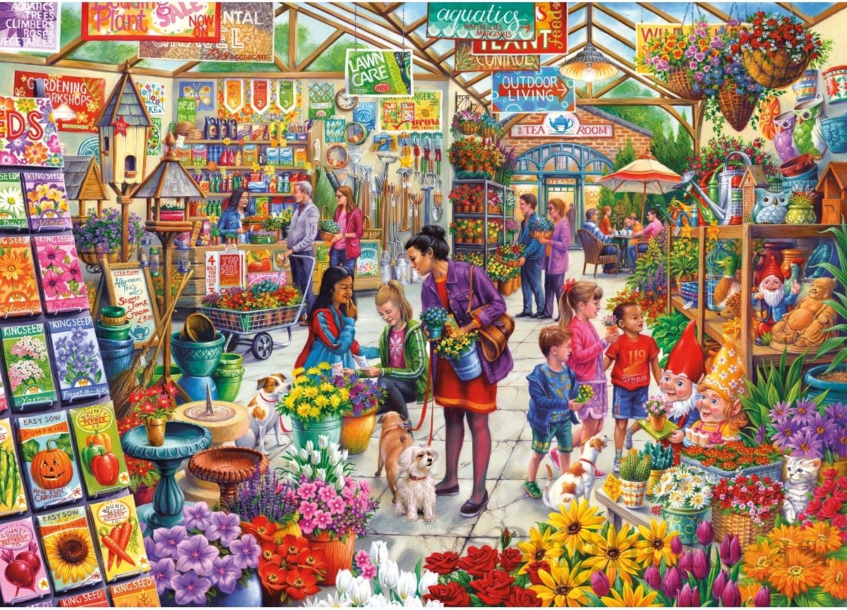 Gibsons puzzel - tuinman apos;s delight - 1000 stukjes