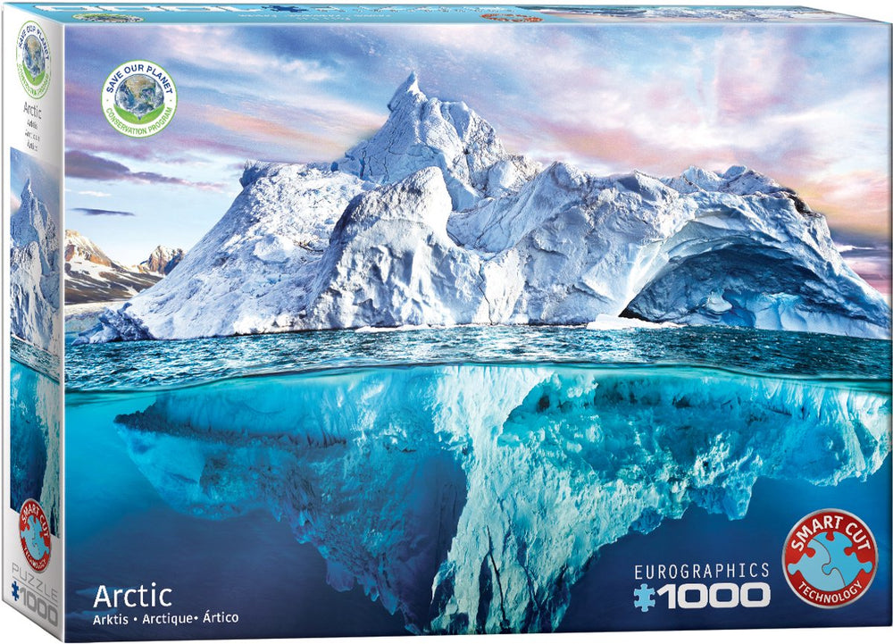 Eurographics - red de planeet! noordpool [save the planet! arctic] - 1000 stukjes 68×48cm (b×h) - legpuzzel
