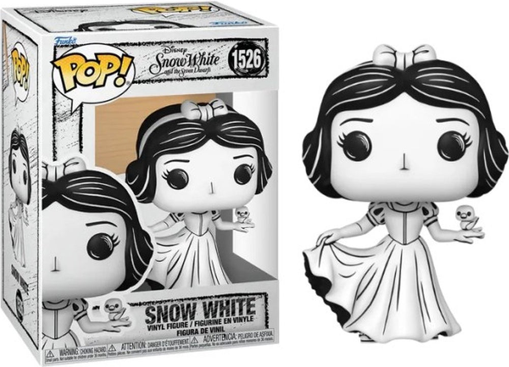 Funko schneewitchen snow white (sketched) vinylfiguur 1526 pop! meerkleurig unisex