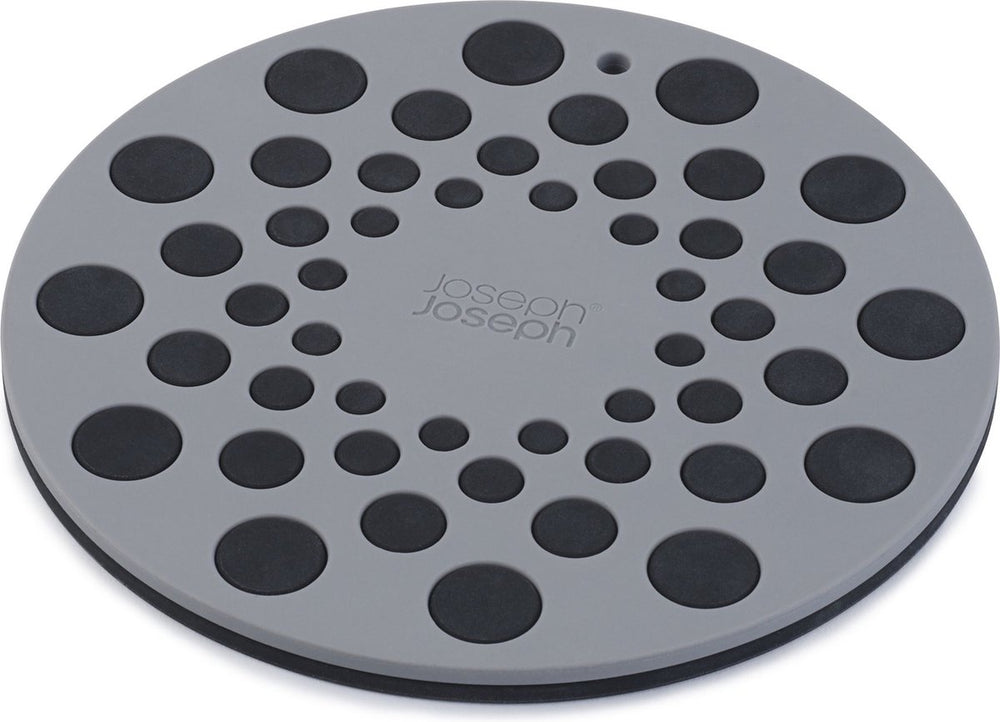 Joseph joseph - spot-on onderzetter set van 2 stuks - siliconen - grijs