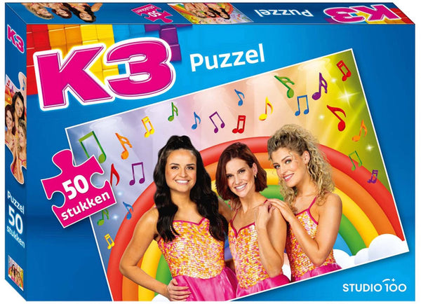 K3 puzzel - zeemeerminjurk, 50st.