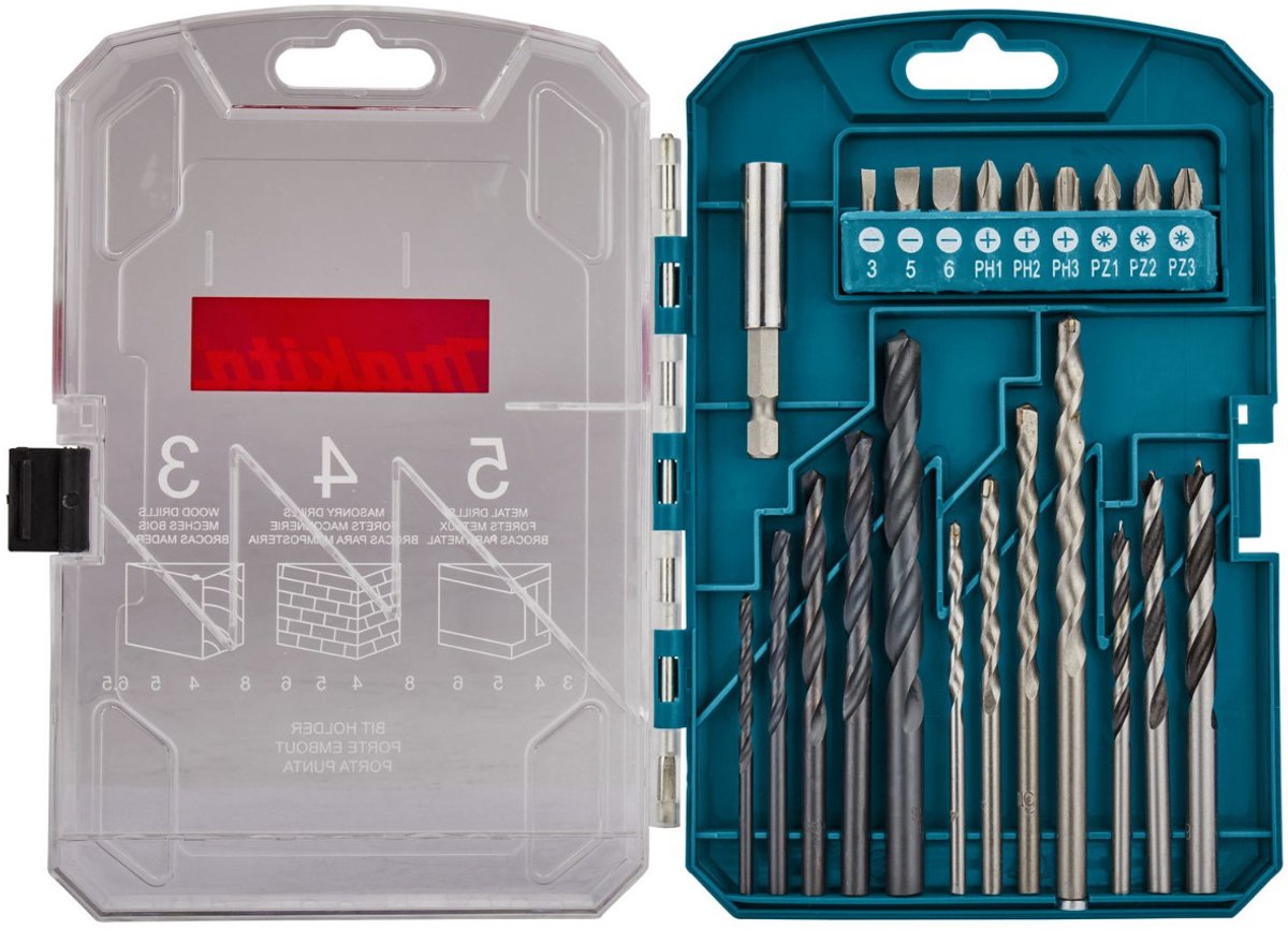 Makita boren schroefbit set 22-delig - p-44002