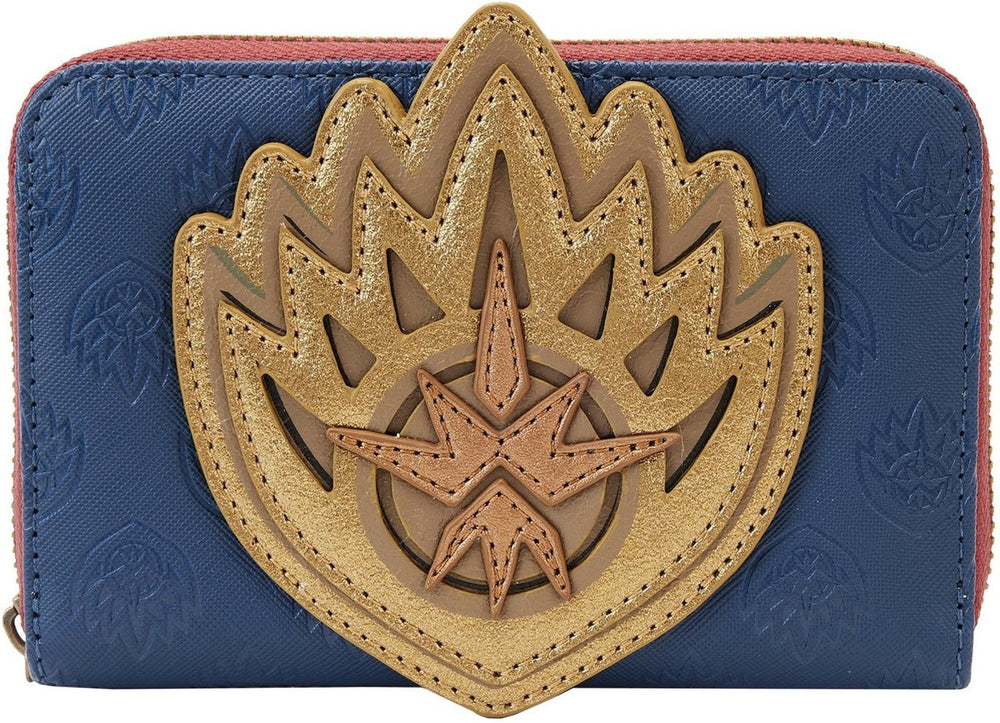 Funko loungefly: marvel guardians of the galaxy 3 - ravager badge zip around wallet