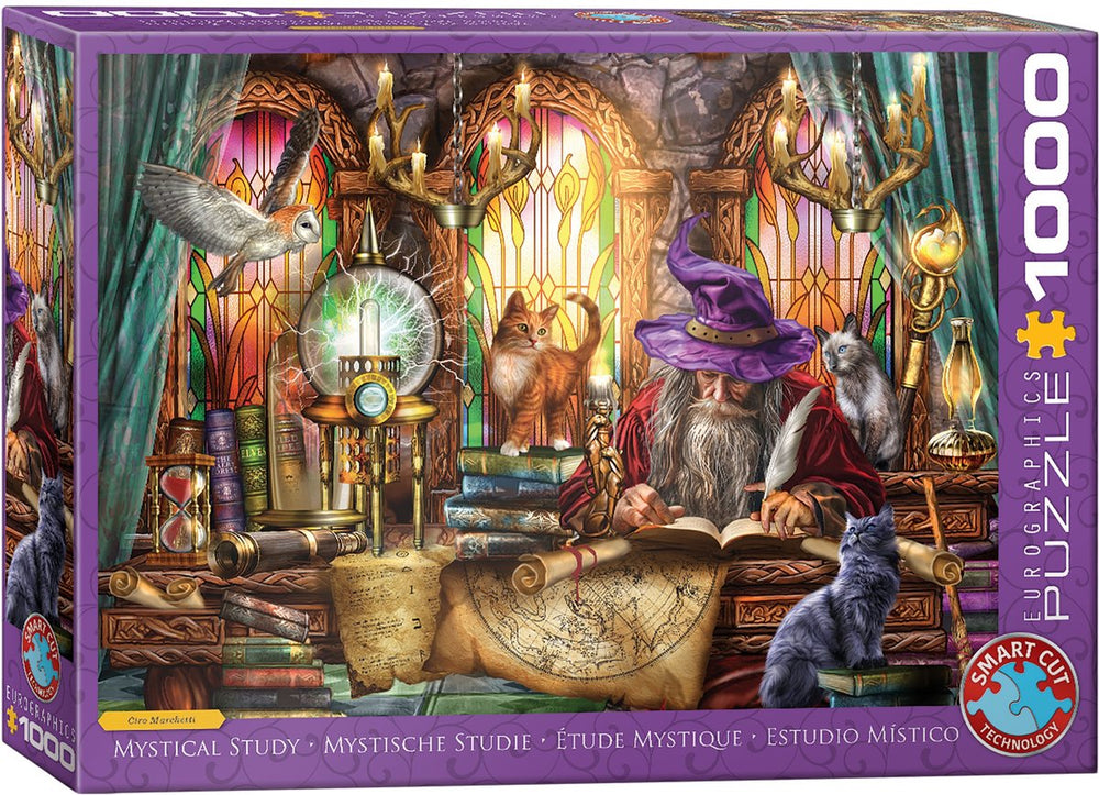 Eurographics puzzel mystical study 1000 stukjes legpuzzel ciro marchetti.