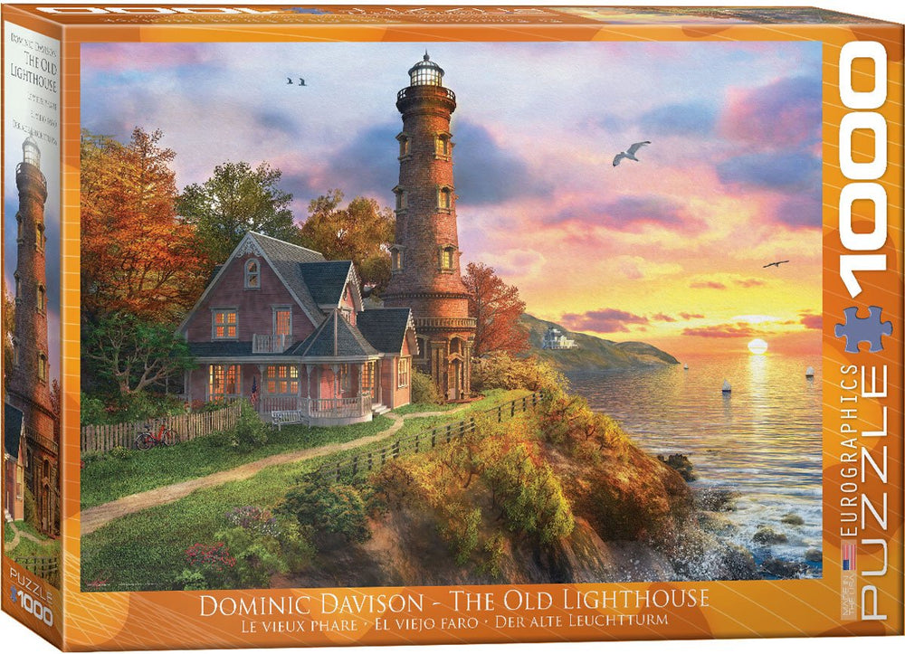Eurographics - de oude vuurtoren [the old lighthouse] - dominic davison - 1000 stukjes 68×48cm (b×h) - legpuzzel