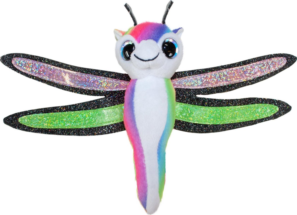 Lumo Stars Knuffel - Libel Drago, 15 cm