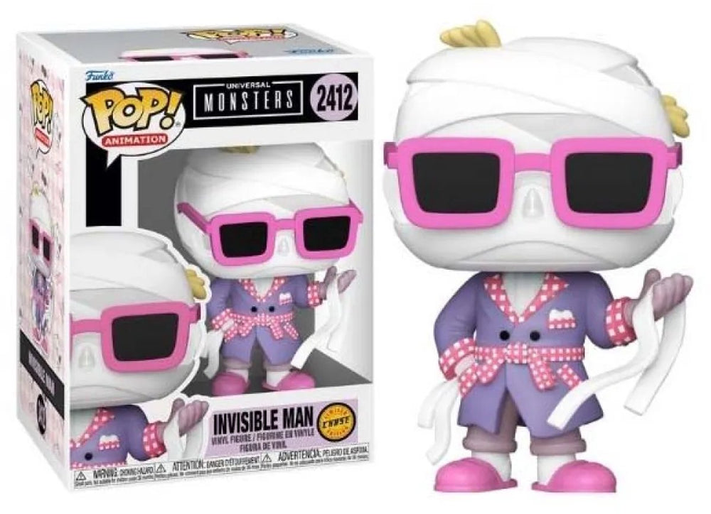 Funko pop! animation: universal monsters - invisible man #2412