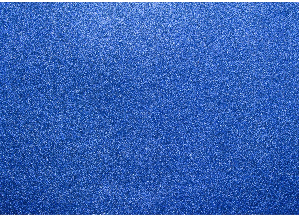 Kangaro glitterkarton - kobalt blauw - 50x70cm - pak 10 vel