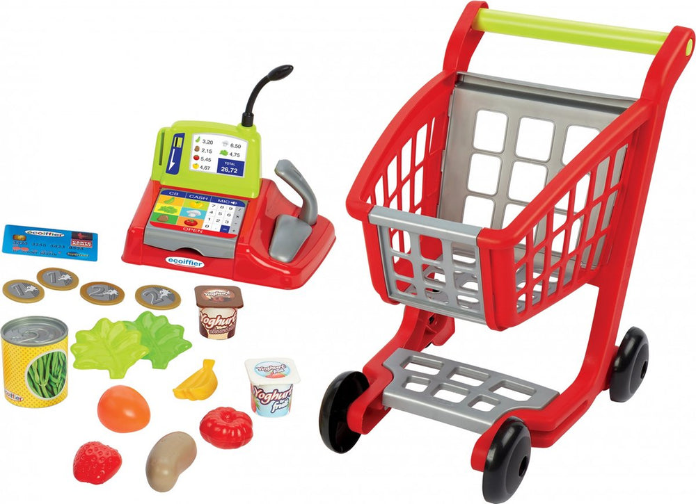 Ecoiffier 100% Boodschappen Kassa