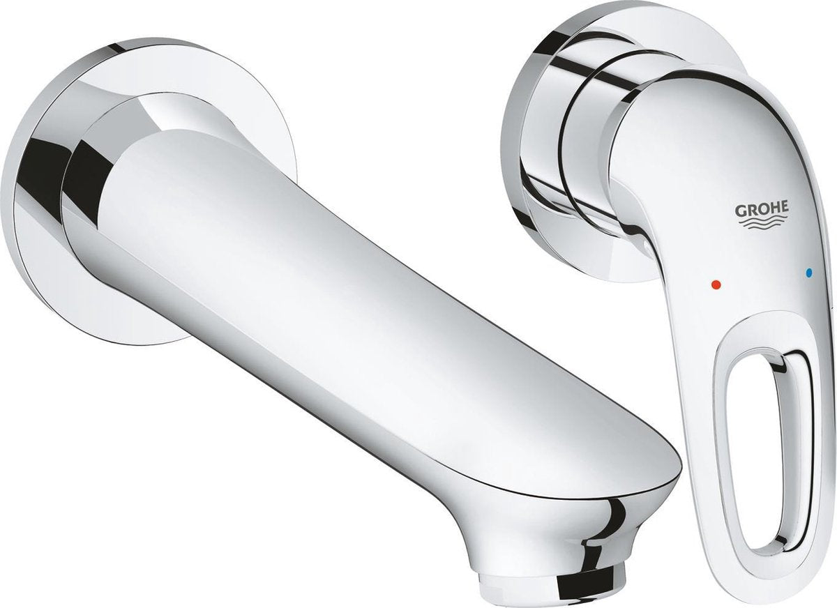 Grohe eurostyle new wandgemonteerde wastafelkraan - afbouwdeel - exclusief inbouwdeel - chroom