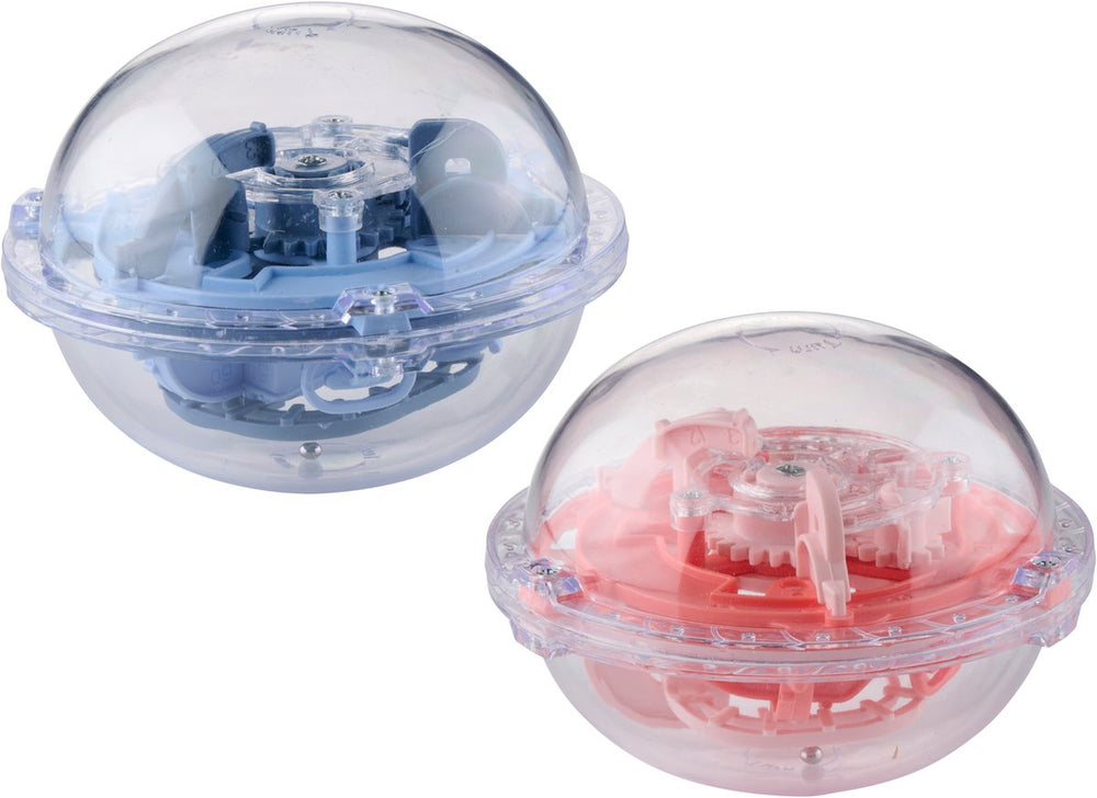 Lifetime maze ball doolhof bal - 75 levels - breinspel puzzel bal 9x7 cm - 3d doolhof spel voor kinderen en volwassenen - denkspel en behendigheidsspel - 1 willekeurige kleur