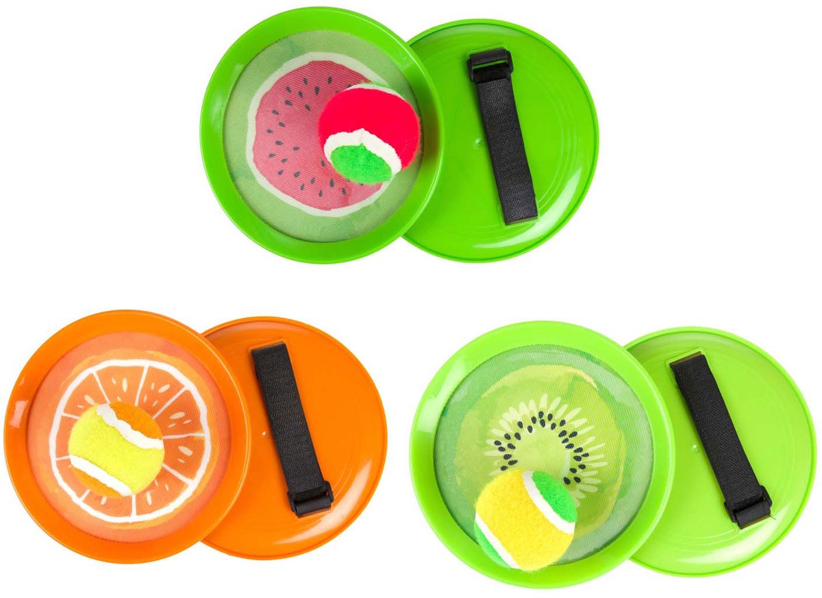 Toi-toys speel vangbalspel fruit,3dlg.
