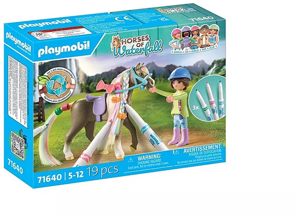 Playmobil horses of waterfall paardenset met stiften - 71640