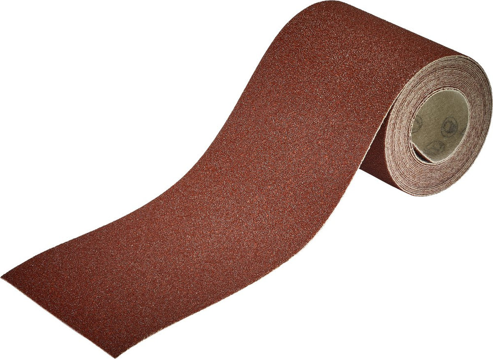 Wolfcraft - schuurpapier korrel 80 - 5 meter op rol - 93mm - voor hout metaal - 5811000