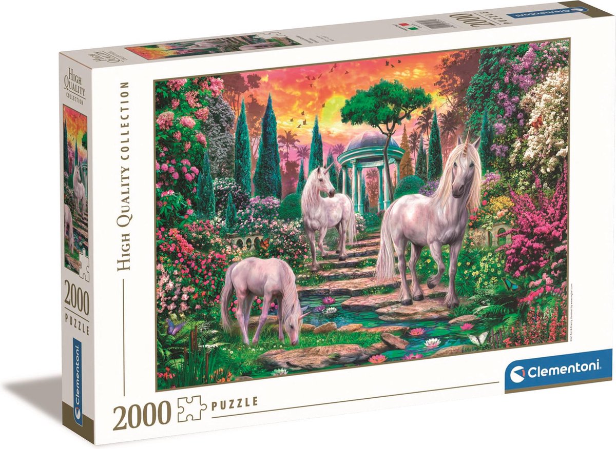 Clementoni Legpuzzel Klassieke Eenhoorns, 2000st.