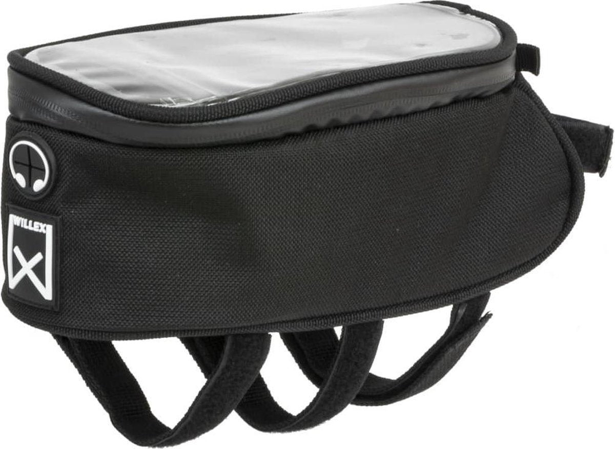 Willex - frametas 1200 - zwart - telefoontas - fatbike