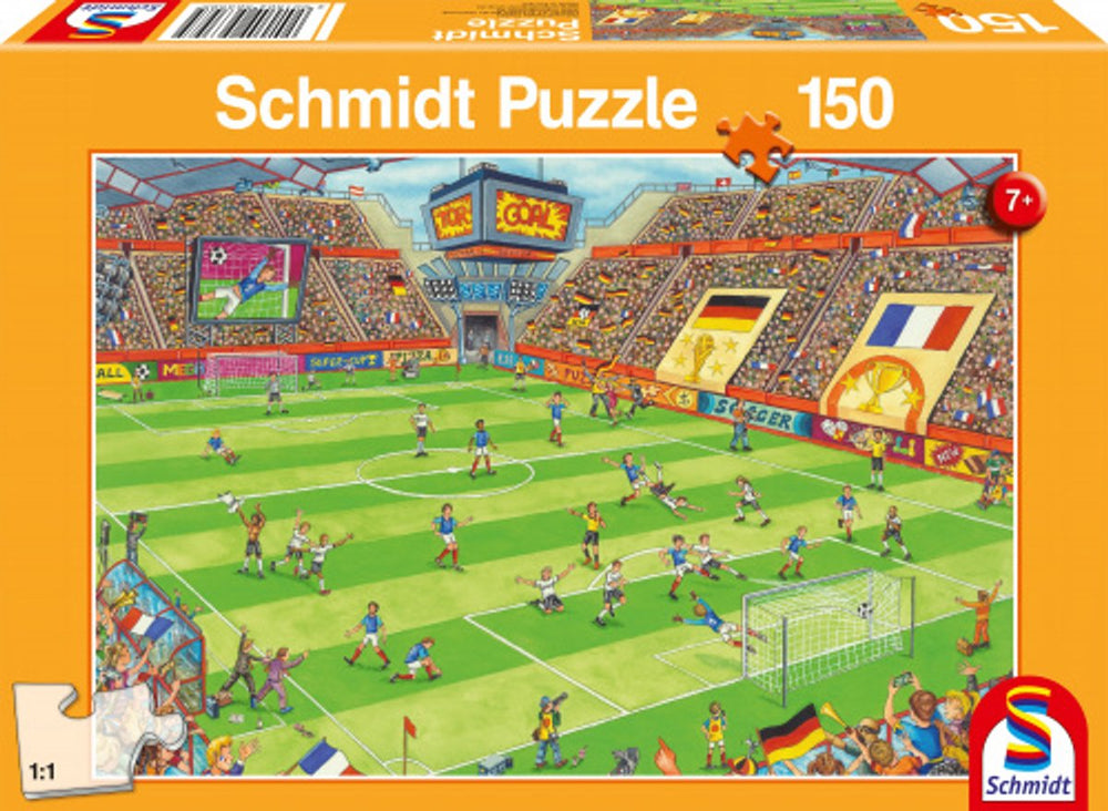 Schmidt - legpuzzel - finale in het voetbalstadion - 150 stukjes - kinderen - vanaf 7 jaar