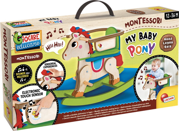 Lisciani - montessori baby - houten my baby pony