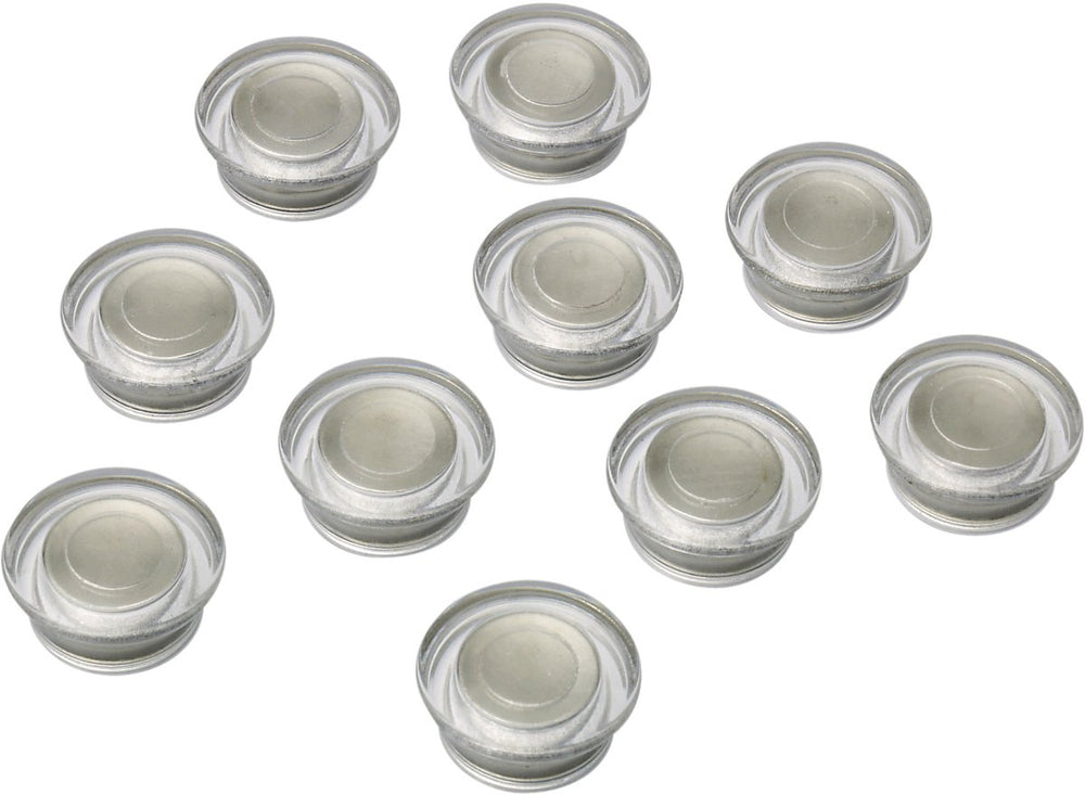 Nobo - glasbordmagneten - 10 stuks - wit