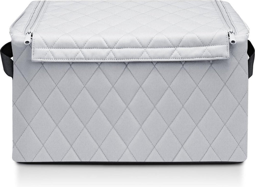 Reisenthel storagebox m opbergbox - 28l - rhombus licht grijs