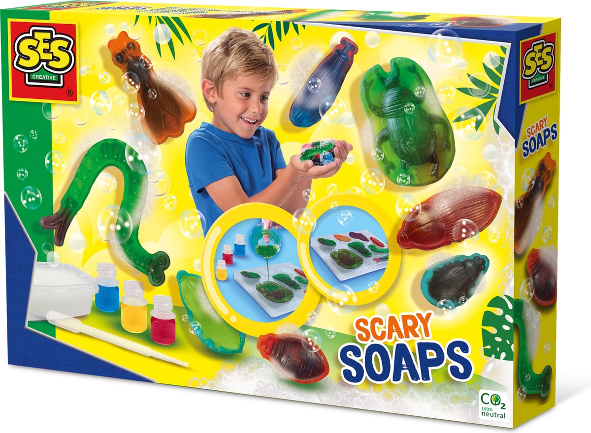 Ze gieten wat zeepjes