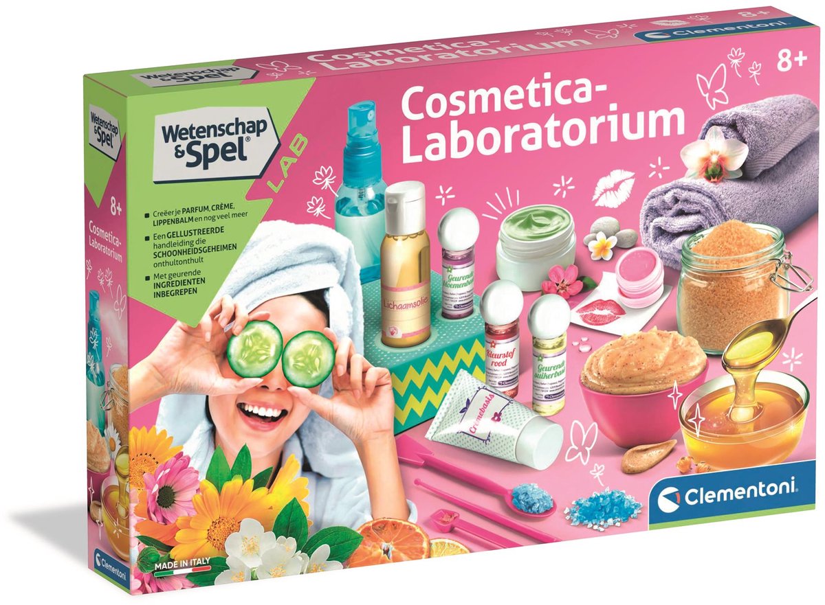 Clementoni wetenschap spel - cosmetisch laboratorium