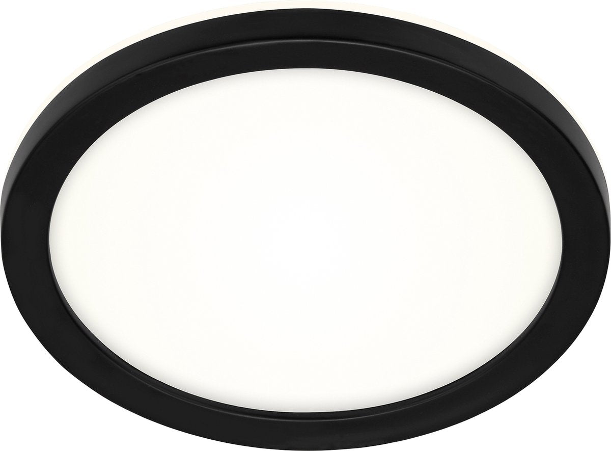 Briloner - led buitenlamp - buitenwandlamp incl. achtergrondverlichting effect, buitenplafondlamp 8 watt, 1.200 lumen, 4.000 kelvin, wit zwart