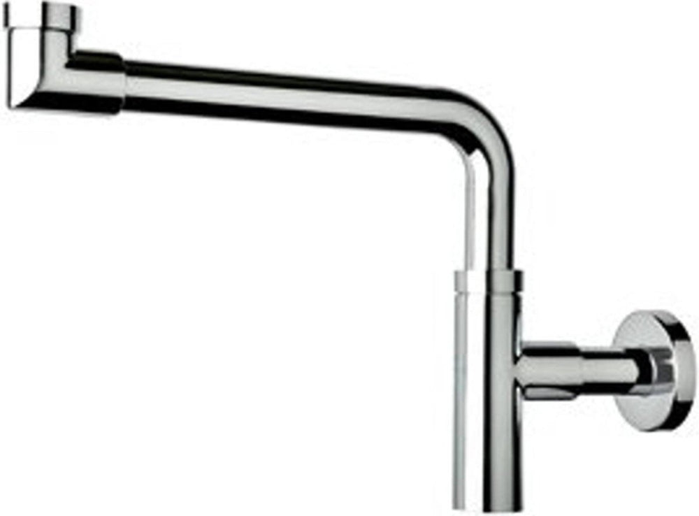 Plieger designsifon ruimtebesparend chroom