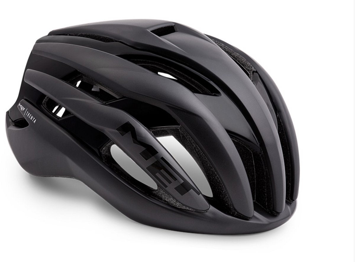 Met trenta mips fietshelm mannen vrouwen – fietshelm racefiets volwassenen – maat l (58-61cm) – black