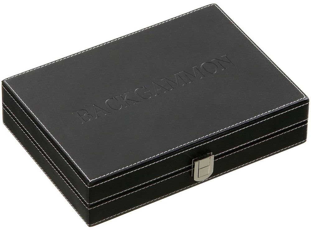 Philos backgammon koffer tinos magnetisch (rood)