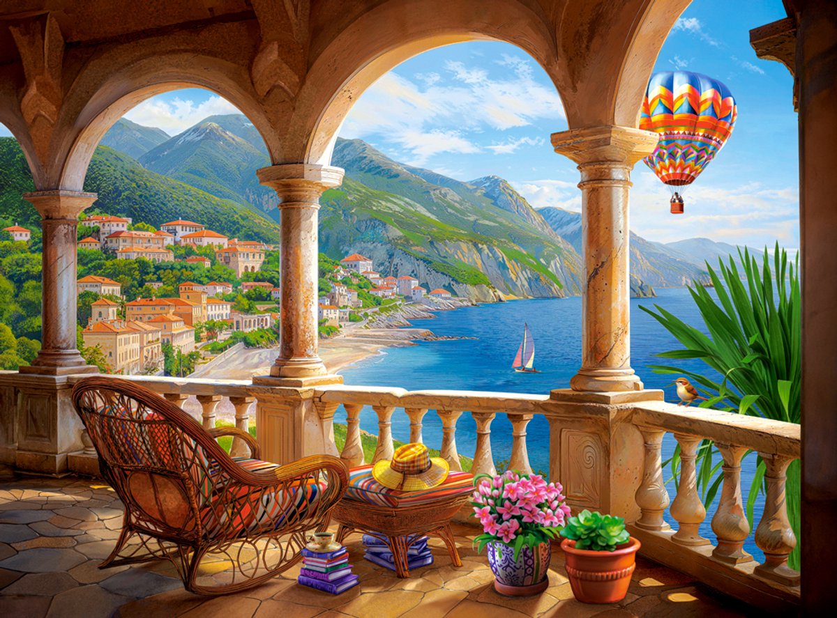 Castorland puzzel montenegro meditation - 2000 stukjes legpuzzel.