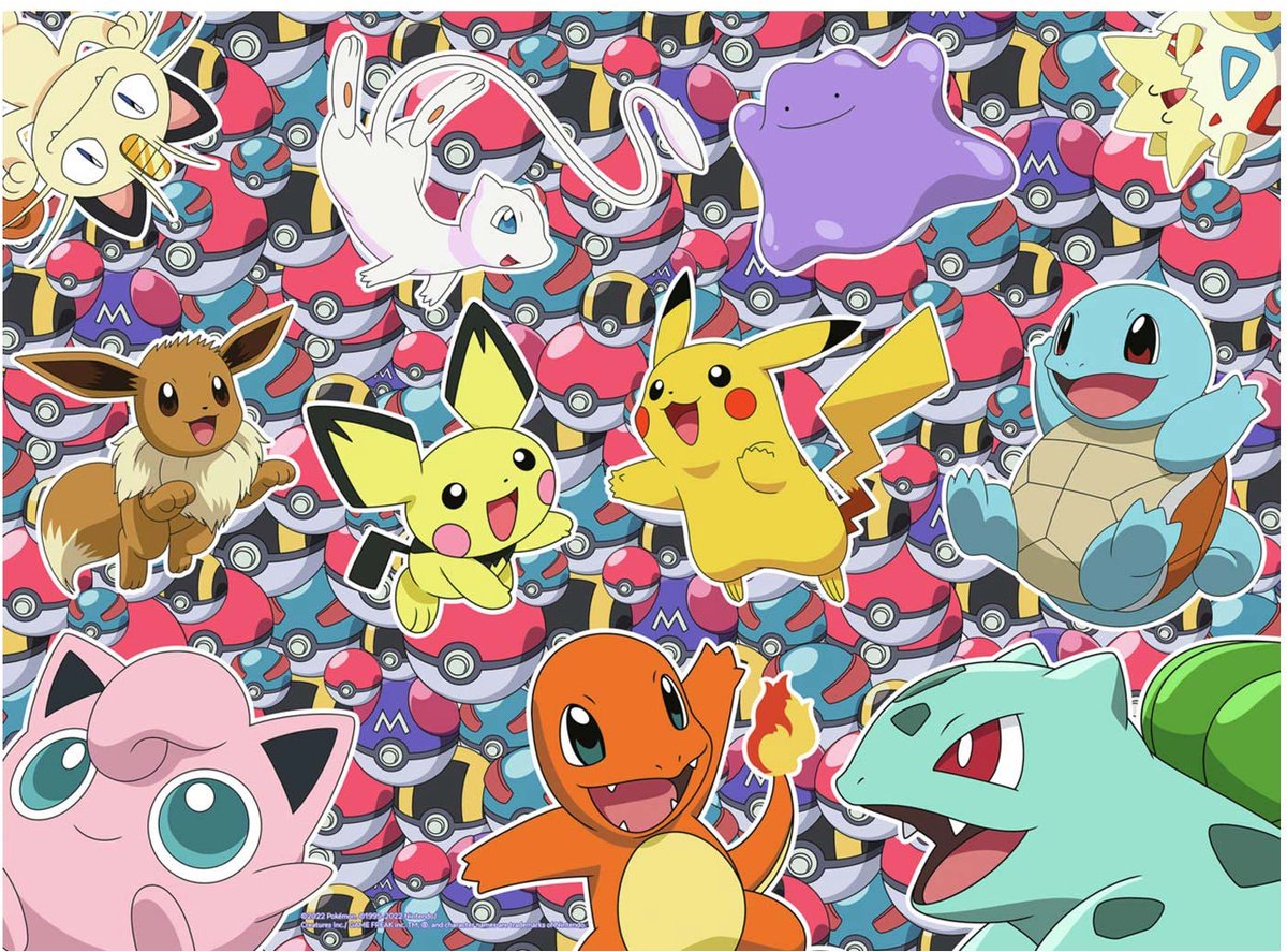 Pokémon Ravensburger Puzzle Pokémon - Jigsaw Puzzle - 100 XXL Pieces