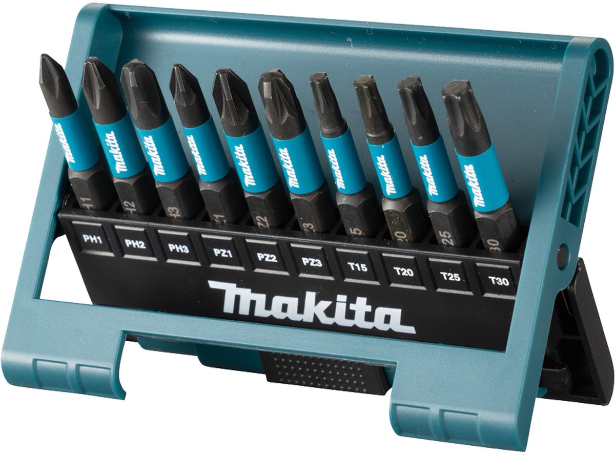 Makita accessoires makita e-12011 slagschroefbitset 10-delig