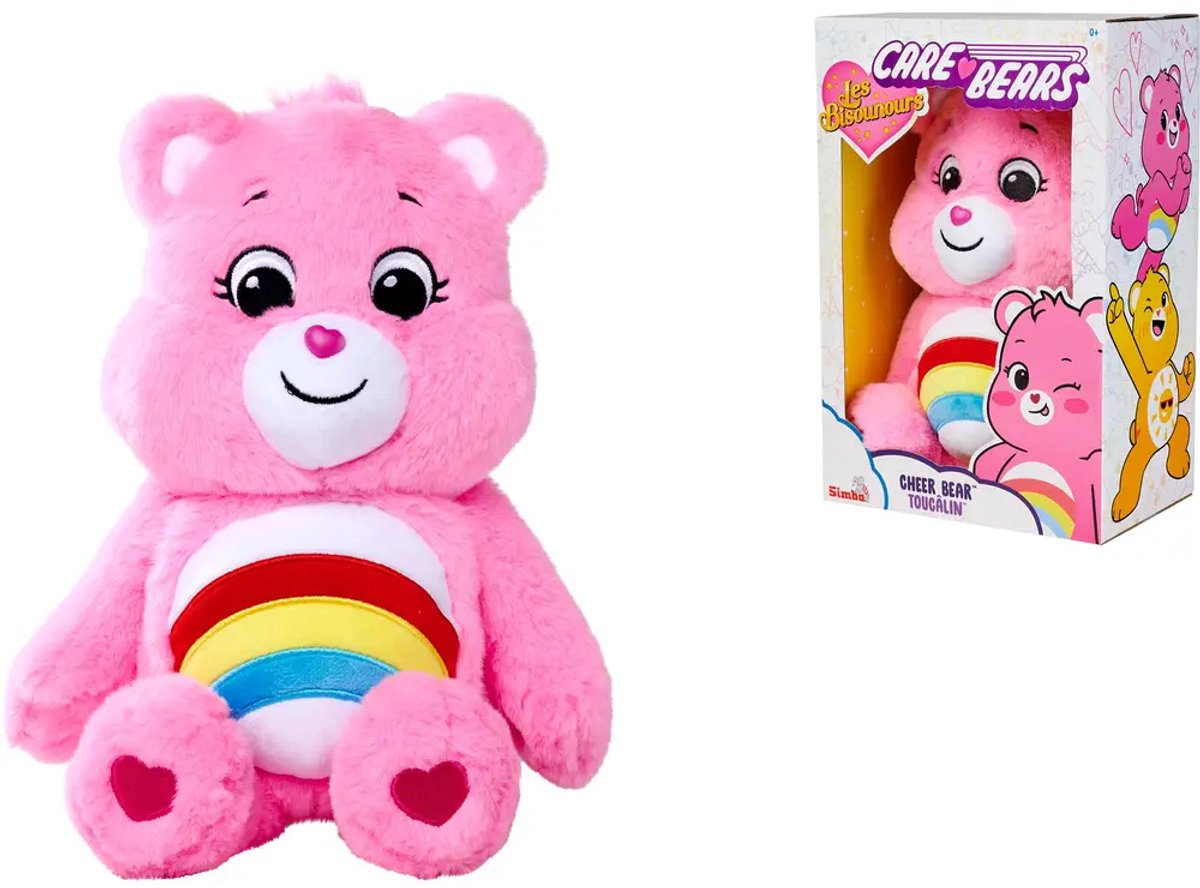 Simba pluche care bears - cheer bear 35cm box - 6305878000