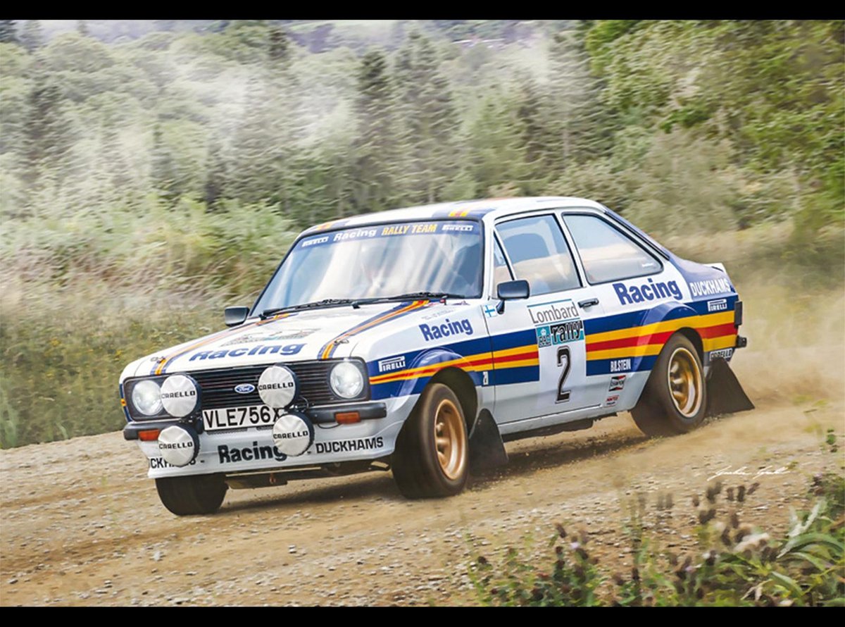 Italeri modelbouwpakket auto - 3650 ford escort rs 1800 mk.ii lombard rac rally plastic - 1:24 - modelbouw