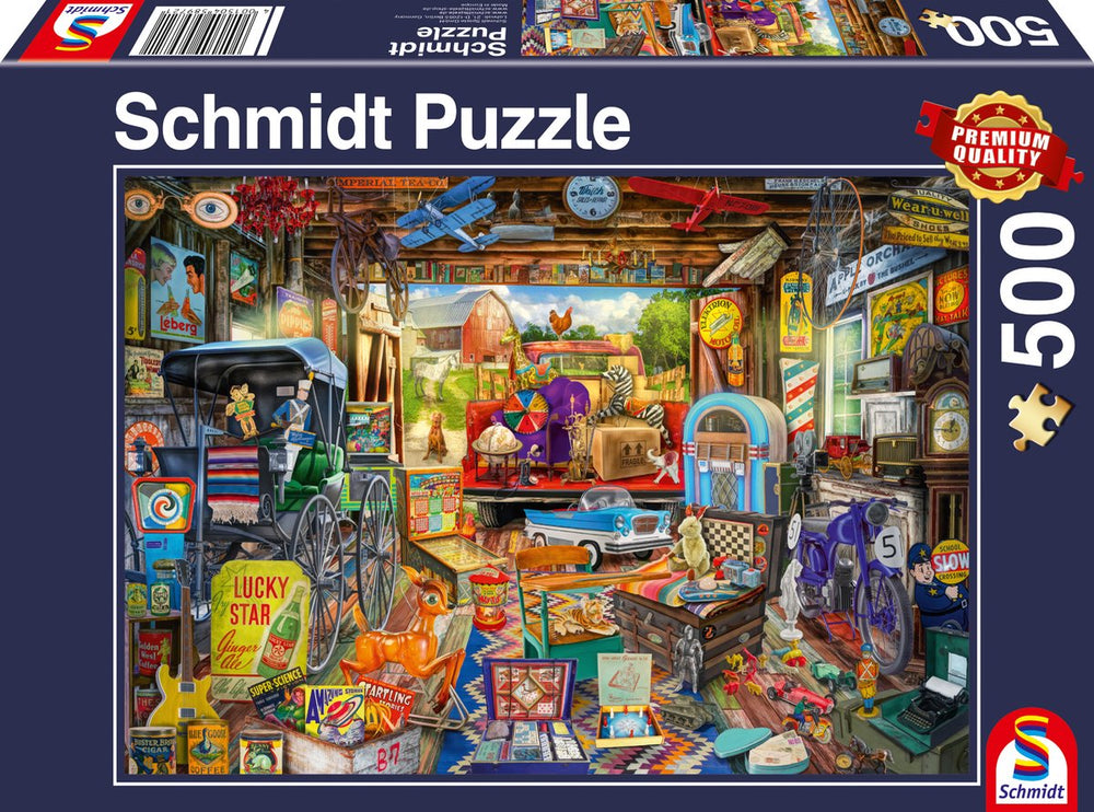 Schmidt - legpuzzel - garageverkoop - 500 stukjes - kinderen - vanaf 10 jaar